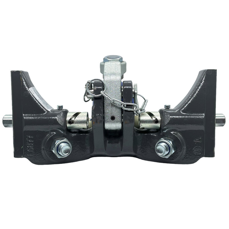 Scharmüller závěs s koulí K80 do konzole o šířce 335 mm s čepy o průměru 22 mm a tloušťce desky 30 mm