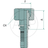 PN 38 DKOL M45x2.0 (35L)