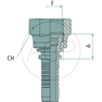 PN 16 DK-KMSU M24x1.5