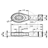 ZTI-GAI-K-M20x1,5-Stz Oko kloubu CETOP RP103P