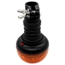 LED maják 12/24 V na nástrčnou trubku s pružnou nohou o celkové výšce 148 mm