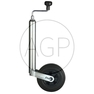 Opěrné kolečko k přívěsu Winterhoff nosnost 150 kg trubka 48 mm s brzdnou funkcí