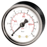 M-SH-40-0/20-1/8-KU-bar/psi Trubkový pružinový manometr