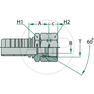 PN 12 DK-KMSU M22x1.5