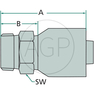 PNE 08 AGL M16x1.5 (10L)