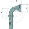 PN 20 SFS 3/4 90° IL