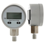 Digitální manometr 0–250 bar o průměru 60 mm se spodním přípojem G 1/4 BSP 