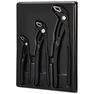 Sada nastavitelných kleští sikovky Black Edition o délce 180 mm, 250 mm, 300 mm