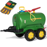 Stříkající cisterna Rolly Toys rollyTanker John Deere za šlapací traktor + dárek dětské rukavice Bosch