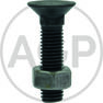 Šroub pluhu s maticí M12 x 45, DIN 608, 12.9