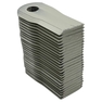 Sada 25 ks levých nožů Kuhn K6807550 o rozměru 119x54 mm pro rotační diskové sekačky