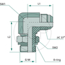 WAE 7/16 M-JIC x 1/4 M-BSP