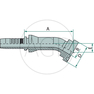 PN 12 SFL 3/4 30°