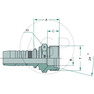 PN 25 AGF M45x1.5
