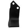 Pravý nůž pro rotavátory Howard Rotavator o délce 180 mm a šířce 138 mm