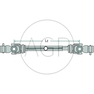 Kardanová hřídel Blueline italský systém délka (Lz) 860 mm B2, P3/P4