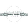 Kardanová hřídel Blueline italský systém délka (Lz) 1010 mm B6