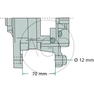 Mahle alternátor 14 V / 65 A vhodný pro New Holland, Fiat, Laverda