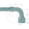 PN 16 DKJ 7/8 90° SSP
