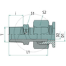 EGV 12 S- 3/8 NPT VA