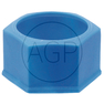 Krytka o vnitřním průměru 27 mm v modré barvě