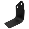 Levý nůž pro rotavátory Howard Rotavator o délce 180 mm a šířce 138 mm