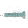 PN 16 SFS6 3/4 90° VA