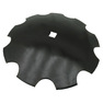 Podmítací disk ozubený 660 x 8 mm