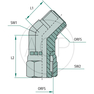 WA 1 FS-ORFS x 1 M-ORFS 45°