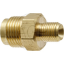 Otáčivé šroubení o délce 38 mm, s 1/2 a 1/4 vnějším závitem