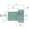 GA-AGN 1 - NPT-f 3/8 VA