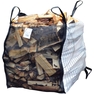 Palivové dřevo Big-Bag o rozměru 900 x 900 x 1400 mm
