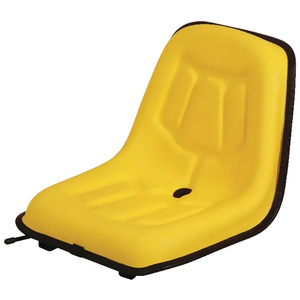 Neodpružená sedačka s posuvnými ližinami v žlutém provedení vhodná na John Deere