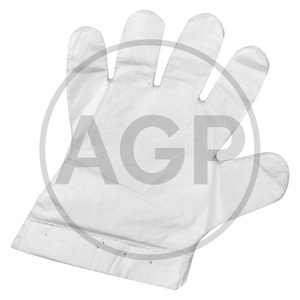 Jednorázové rukavice igelitové průhledné HDPE, balení 50 ks. Rukavice Gebol