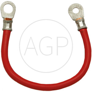 Bateriový kabel červený  o délce 400 mm a průřězu kabelu 16 mm²