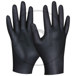 Jednorázové rukavice XL „Black Nitril Ultra Strong“ nepudrované, v balení 80 ks