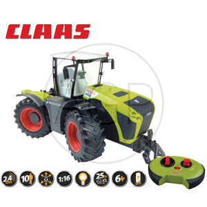 RC traktor Claas XERION 5000 na dálkové ovládání s otočnou kabinou a rychlostí jízdy 5 km/h