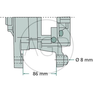 Mahle alternátor originál vhodný pro Lindner, Valtra-Valmet, Ford