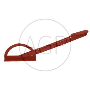 Páka ruční brzdy přívěsu délka 450 mm od segmentu