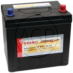 Startovací baterie 12V / 60 Ah