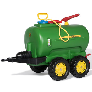 Stříkající cisterna Rolly Toys rollyTanker John Deere za šlapací traktor + dárek dětské rukavice Bosch