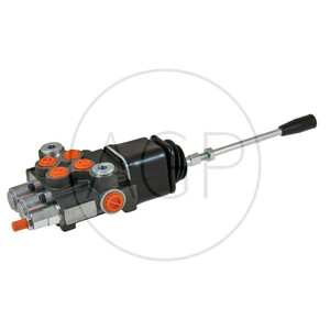Hydraulický rozvaděč dvou sekční dvoučinný s joystickem o průtoku 40 l/min