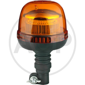 Maják LED na nástrčnou trubku s flexibilním trnem, LED maják 12 - 24 V s přepínáním funkcí.