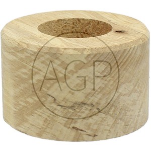 Ložisko drobícího válce z tvrdého dřeva vhodné pro různé výrobce průměry 25 x 64,5 x 40 mm