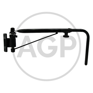 Teleskopický držák zpětného zrcátka pravý výsuvný o rozměru 400-630 mm pro Renault, Claas