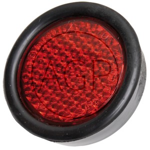 Kulatá zadní odrazka průměr 65 mm